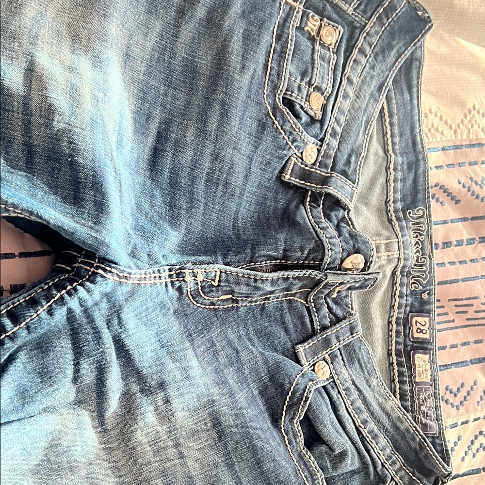 Miss Me Women's Light Blue Boot Cut Jeans